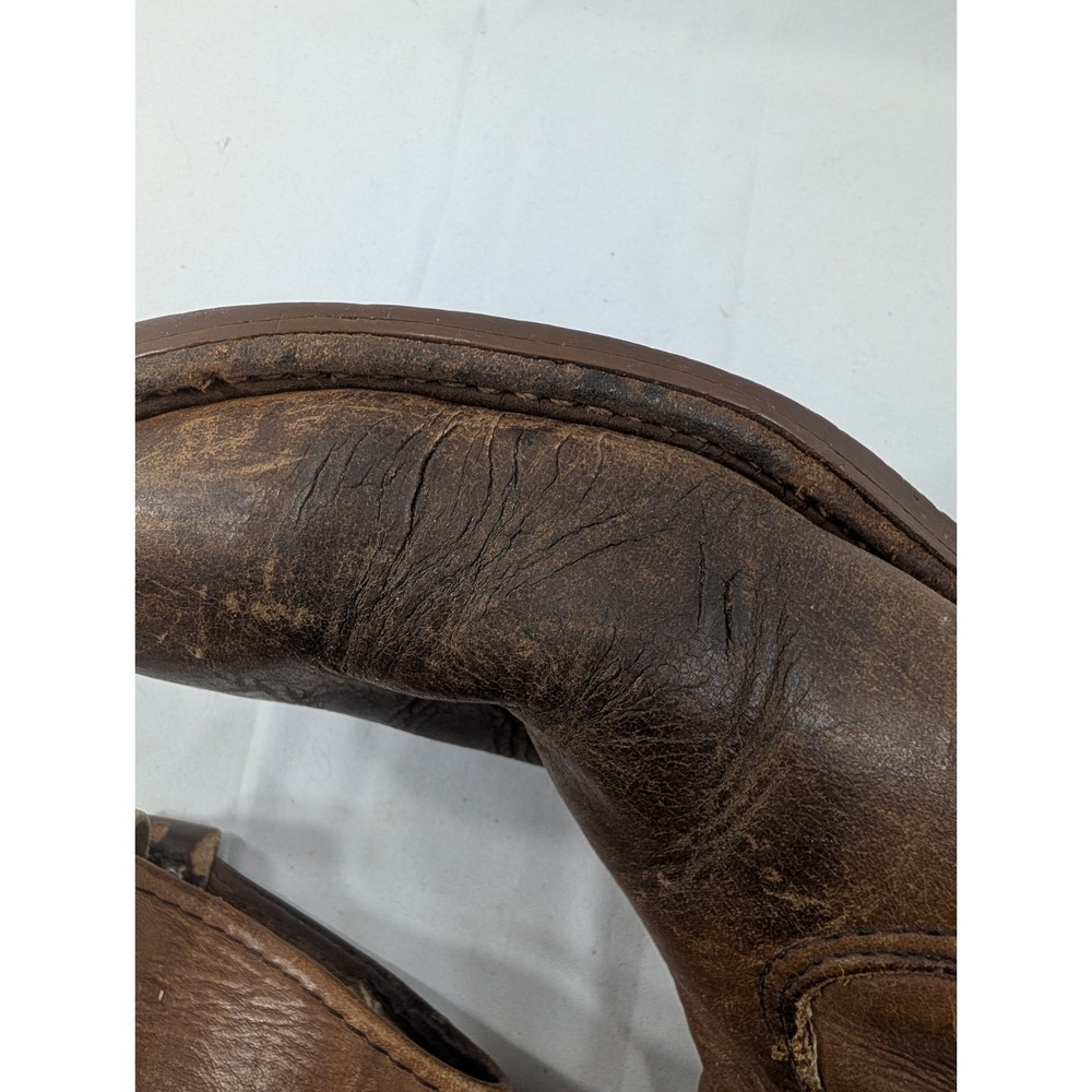 RED WING SHOES PECOS 1155 PULL ON LEATHER BOOTS, MEN's US SIZE 9D MADE IN USA - Picture 8 of 9